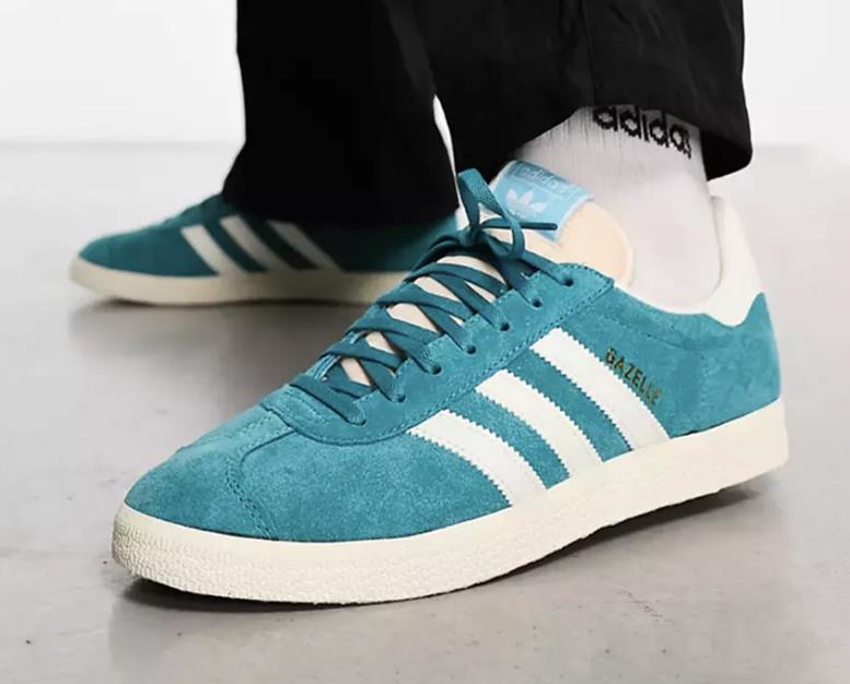 adidas Gazelle Turkuaz Mavi Erkek Günlük Spor Ayakkabı IG1061 adidas Gazelle Turkuaz Mavi Erkek Günlük Spor Ayakkabı IG1061