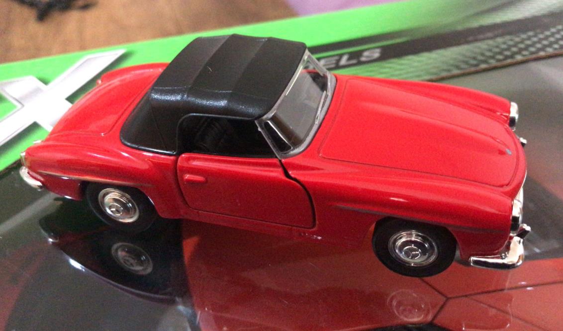 Model Metal Araba 1/36 Çek Bırak 1955 Kırmızı Mercedes Benz 190sl Model Metal Araba 1/36 Çek Bırak 1955 Kırmızı Mercedes Benz 190sl