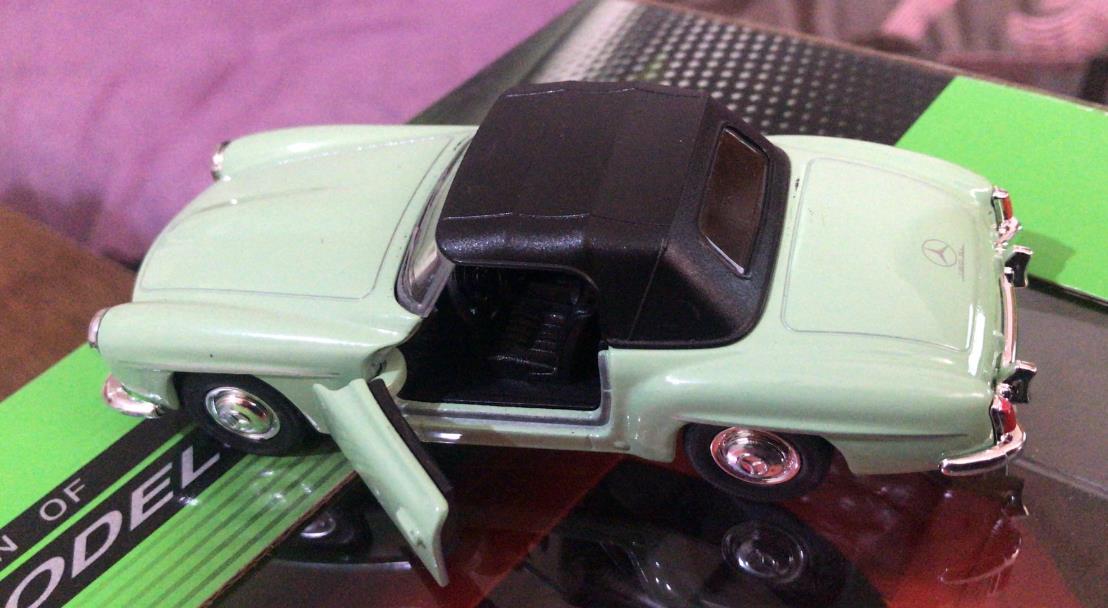 Model Metal Araba 1/36 Çek Bırak 1955 Yeşil Mercedes Benz 190sl Model Metal Araba 1/36 Çek Bırak 1955 Yeşil Mercedes Benz 190sl
