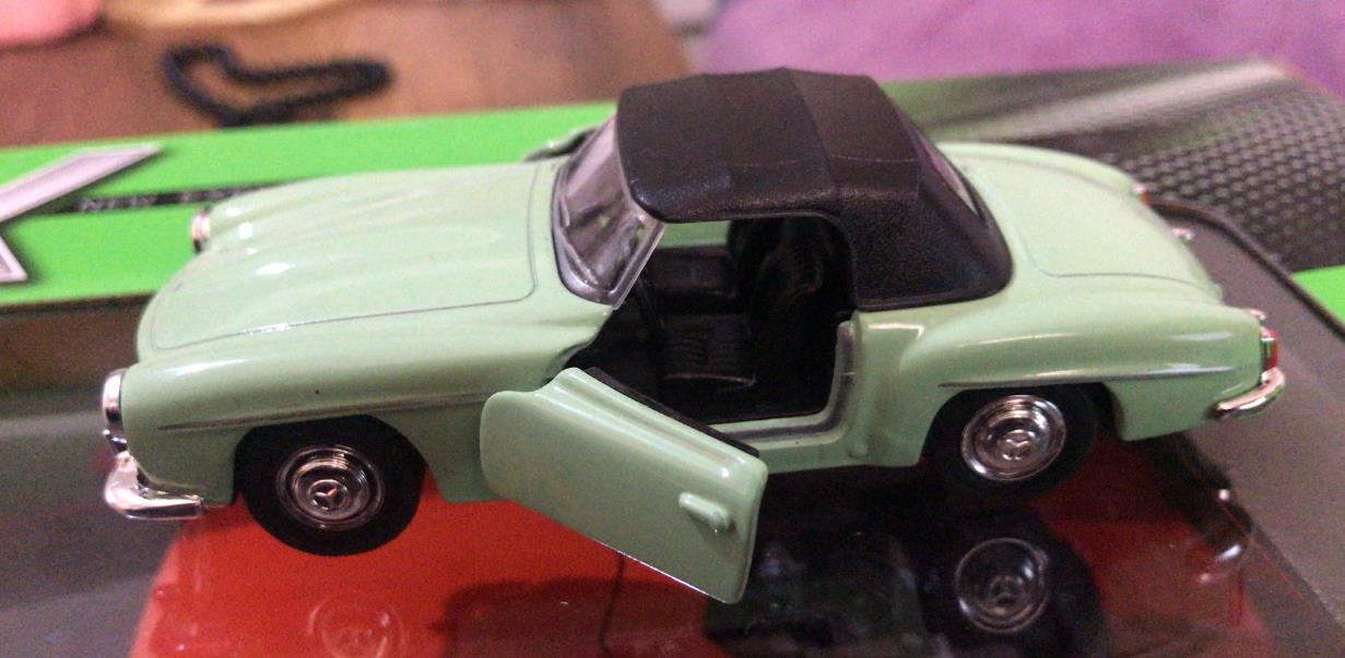 Model Metal Araba 1/36 Çek Bırak 1955 Yeşil Mercedes Benz 190sl Model Metal Araba 1/36 Çek Bırak 1955 Yeşil Mercedes Benz 190sl