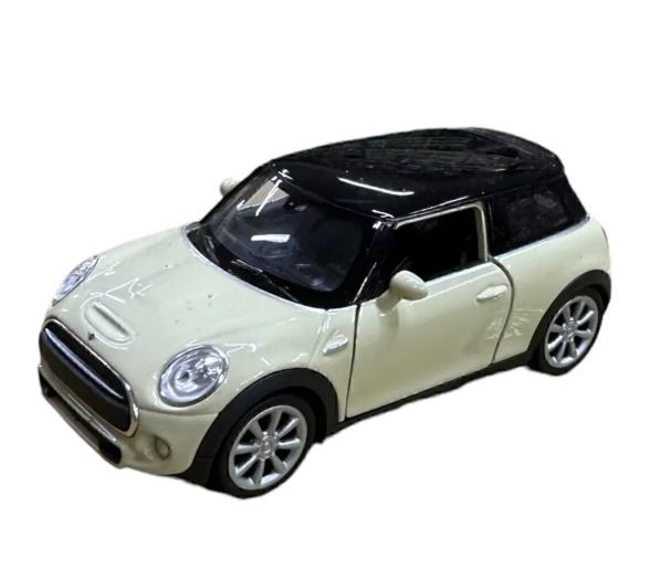 Oyuncak Metal Model Araba 1/36 Çek Bırak Krem Mini Cooper Oyuncak Metal Model Araba 1/36 Çek Bırak Krem Mini Cooper